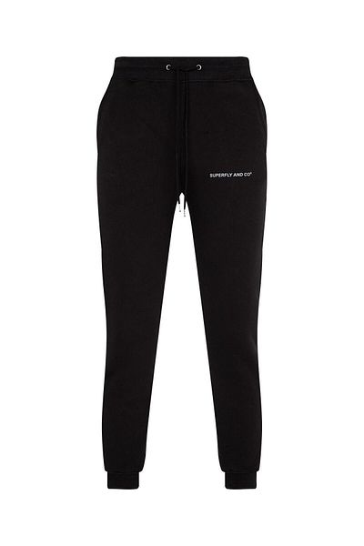 Superfly Men's Sweat Pants Men's Black Sweatpants 23155-2
