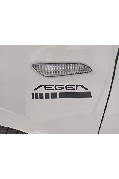 monero Fiat Egea Sinyal Altı Sticker 2'li Siyah