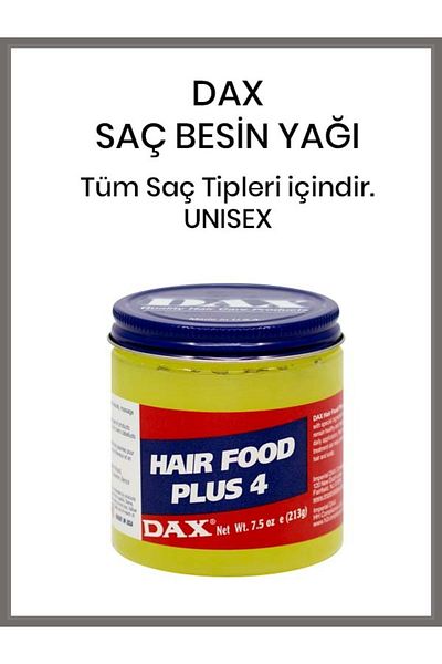 Dax Hair Food Plus 213 G - Oil that Nourish Hair and Scalp