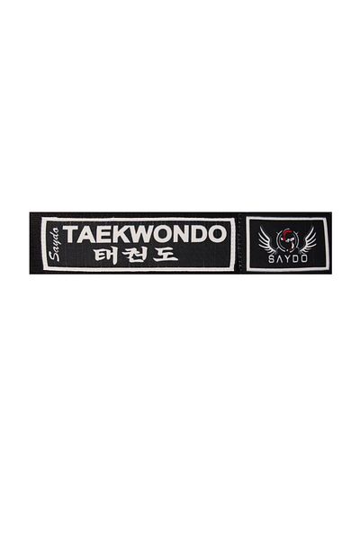 Saydo Μαύρη ζώνη Taekwondo - Άνετη και κομψή σχεδίαση