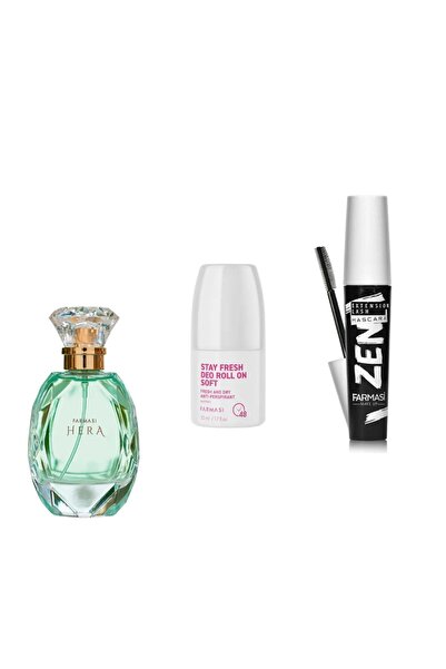 Farmasi Hera Edp Kadın Parfümü 65 ml Anti-perspirant Deo Roll On Soft Zen Mas...