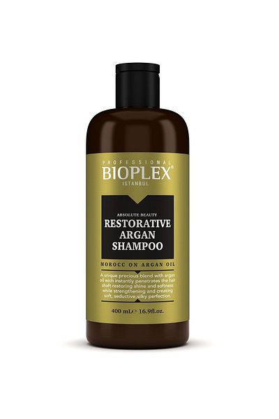 Bioplex Argan Oil Repairing Hair Care Shampoo - Special for Dry and Damaged Hair 400 ml