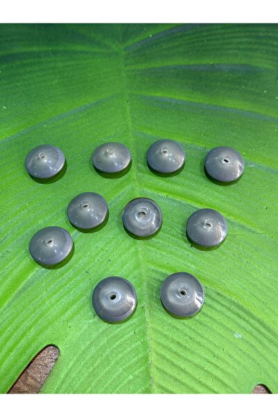 Gönülden Tasarım Vodeno zelene perle za nakit 3x3 cm, 10 komada