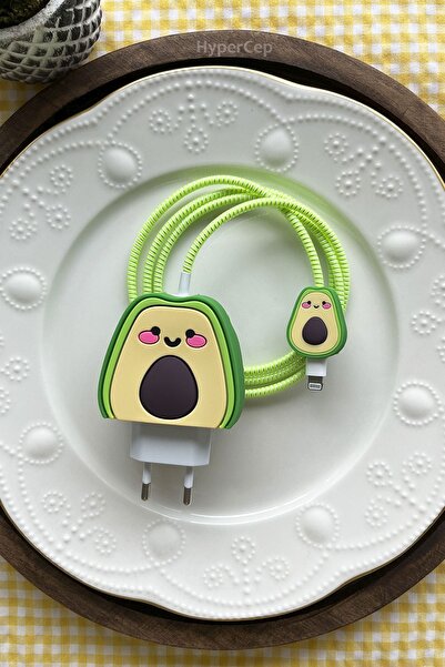 WANNA PROTECT Iphone 18-20w Uyumlu Şarj Kablosu Başlığı Adaptörü Koruma Kablo...