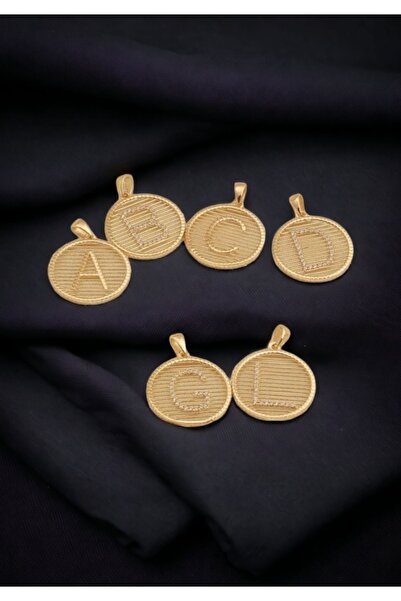 Çgk Çiğdem Gürel Kuyumculuk Harf Altın Kolye Ucu