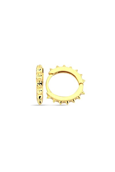 Çgk Çiğdem Gürel Kuyumculuk 8 Ayar Altın Halka Küpe