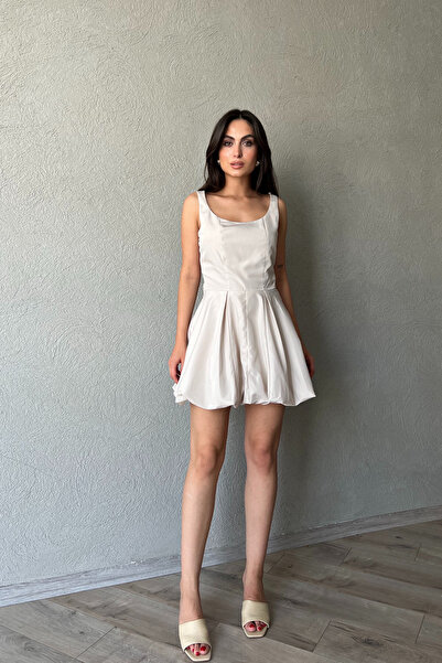 Seda Yalçın Atelier Taş Balon Etek Mini Elbise