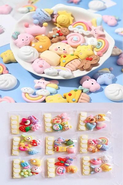 northhome 8 Pieces 3D Water Bottle Sticker Set - Mixed Children's Sticker