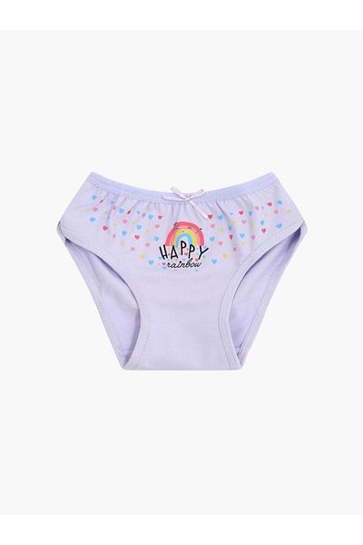 vitmo Set de 3 chiloți curcubeu din bumbac pentru fete