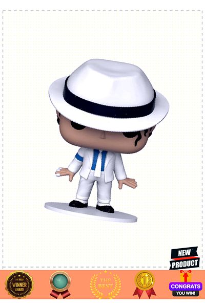 OMZ Funko Pop MJ مايكل جاكسون (Smooth Criminal) - لعبة تعليمية للأولاد والبنات