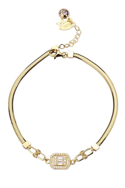 Çgk Çiğdem Gürel Kuyumculuk Baget Dorikalı Balık Sırtı Altın Bileklik