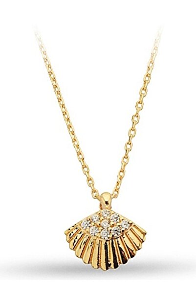 Çgk Çiğdem Gürel Kuyumculuk Minimal Deniz Kabuğu Kolye