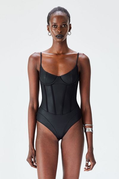 IAMNOTBASIC Black Venom Dress
