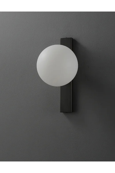 burenze Modern Aplik Duvar Aplik Glop Camlı Elektrik İle Çalışır E-27 Duy