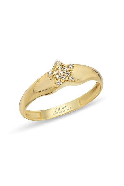 Çgk Çiğdem Gürel Kuyumculuk Çıtır Yıldız Altın Yüzük