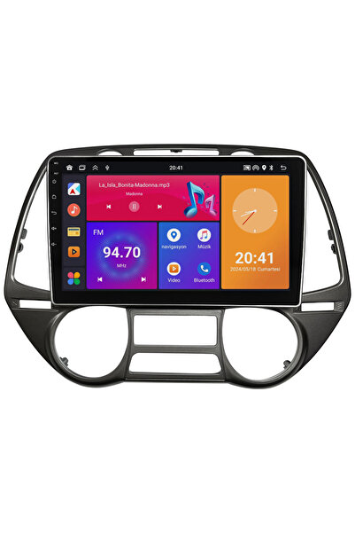 Carvocal Hyundai I20 Android Multimedya Sistemi (2009-2012) CRV4284XP