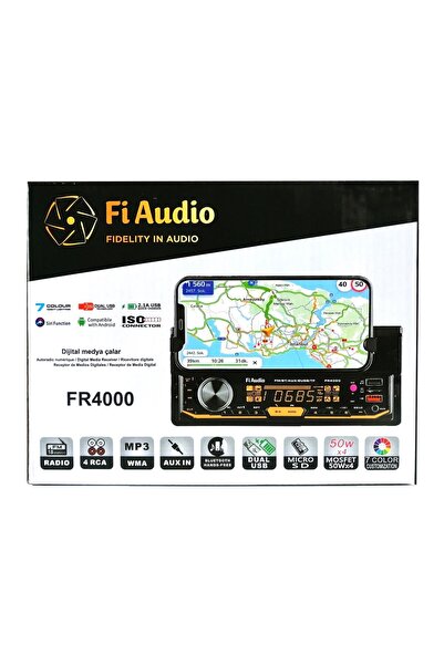 fi audio FR4000 Telefon Standlı Bluetooth/USB/AUX/SD/2 Anfi Dijital Medya Çal...