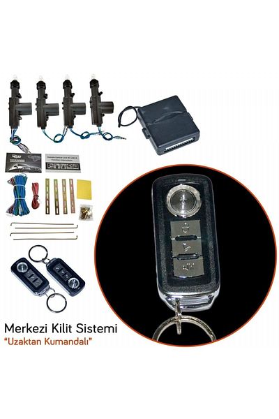 Carub 12v Central Lock Chrome Controlled Br4600465