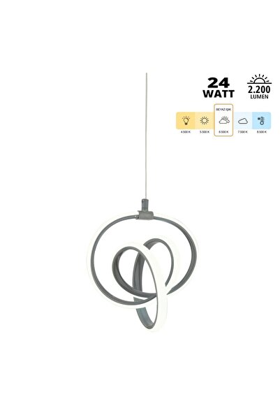 Buiva Modern Led Avize Positano Led Sarkıt Avize 6500K Buz Beyazı Power Led