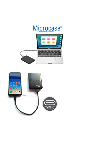 Microcase Type C için USB 3.0 Harici HDD Harddisk Bağlantı Kablosu AL4422