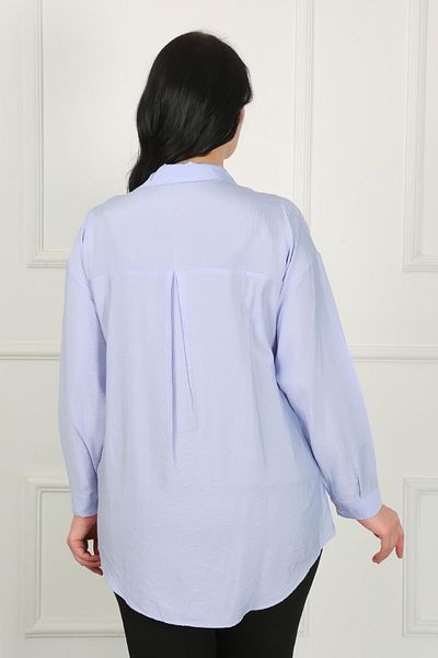 By Alba Collection Cămașă din țesătură Rita, cu două buzunar, mărime Plus