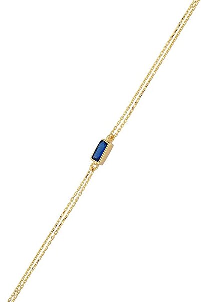 Çgk Çiğdem Gürel Kuyumculuk Baget Taşlı Altın Bileklik