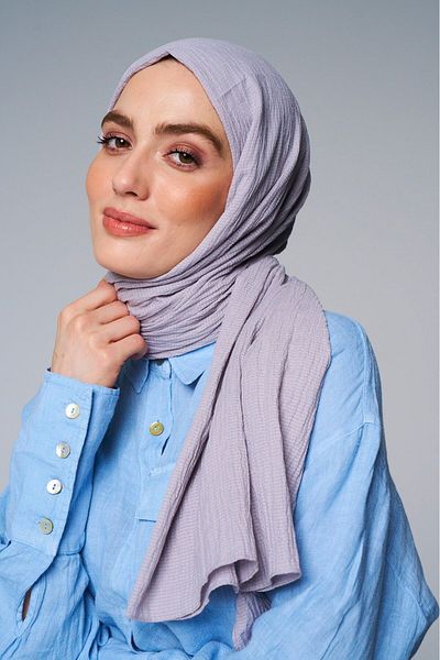 Modakaşmir Şal cu model încreţit