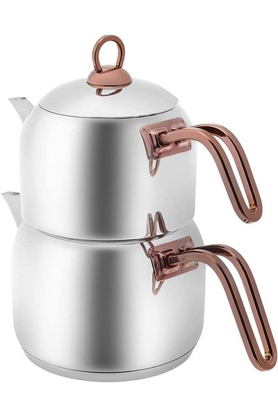 Karaca Urban Induktions-Teekanne in Rosegold