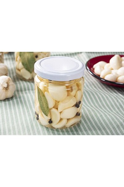 TAŞKÖPRÜ Soyulmuş Sarımsağı 425 ml Paşabahçe Cam Kavanoz