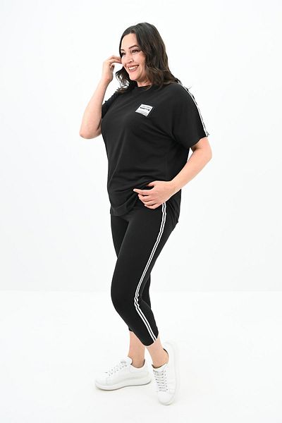 Koza Butik Plus Size Women's Tights Set - 3697-23