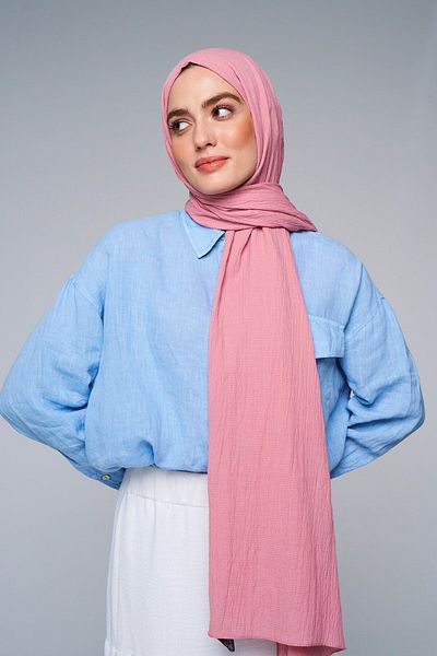 Modakaşmir Şal cu model încreţit