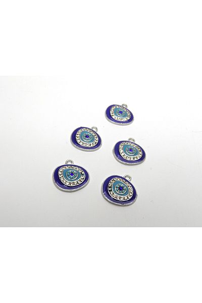 Yüksel Boncuk Metal Plated Evil Eye Bead Model - Intermediate Material