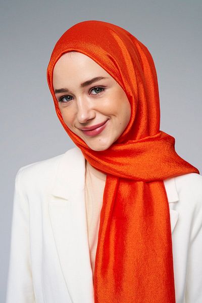Modakaşmir Diamond Organza Series Shawl - Elegant and Comfortable