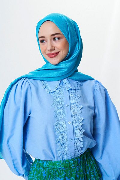 Modakaşmir Σάλι Diamond Organza Series - Κομψό και Άνετο