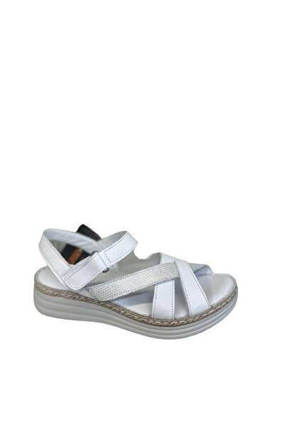 Bulldozer 241635   Model - Sandale de damă cu velcro din piele naturală