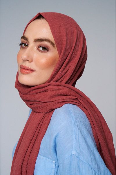 Modakaşmir Şal cu model încreţit