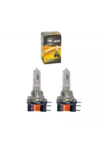 TAS 12v H15 Ampul 15/55w Pgj23t-1 Halogen Sl3314 (2 Li)