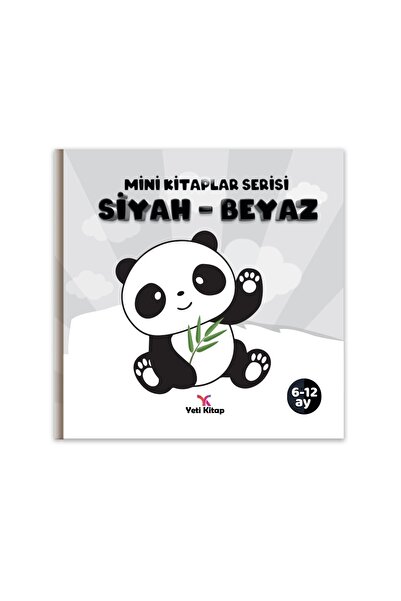 yeti kitap Bebeklerin İlk Kitapları - Siyah-Beyaz Görsel Gelişim