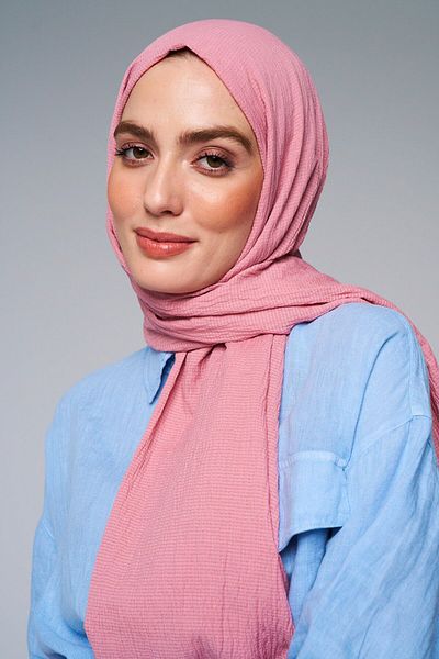Modakaşmir Şal cu model încreţit