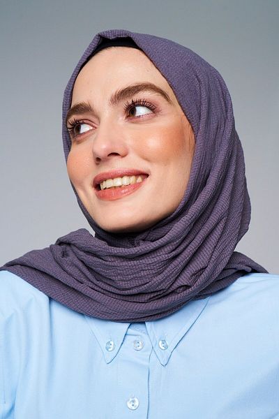 Modakaşmir Şal cu model încreţit