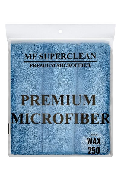MF SuperClean Mikrofiber Cila Bezi Lazer Kesim 3'lü Paket - 250 Gsm