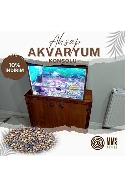MMS AHŞAP AKVARYUM KONSOLU