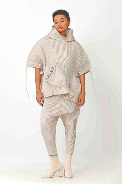 BİZE Pilise Panço Bluz - Bej