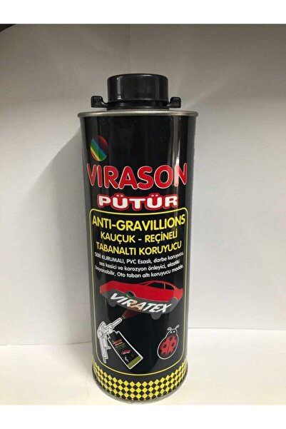 VİRASON Pütür Araç Altı Kaplama Siyah 1 Kg