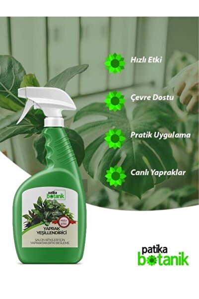 Patika Botanik 1 LT Yaprak Yeşillendirici - Süs Bitkileri İçin- Yapraktan