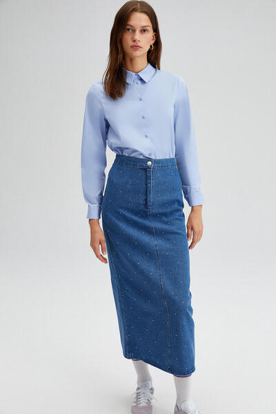 Touché Privé KŐRÉSZLETES FARMERSZOKNYA