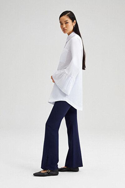 Touché Privé SPRINGED SLEEVE POPLIN SHIRT