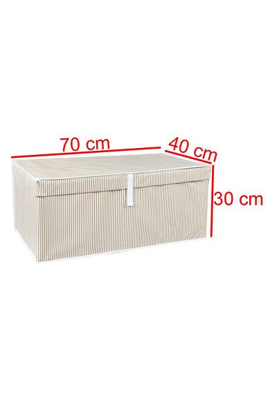 Emofom Mega Plus Multi-Purpose Box - 70X40X30 cm Organizer, Pillow, Quilt and Clothing Bag (3 Pcs)