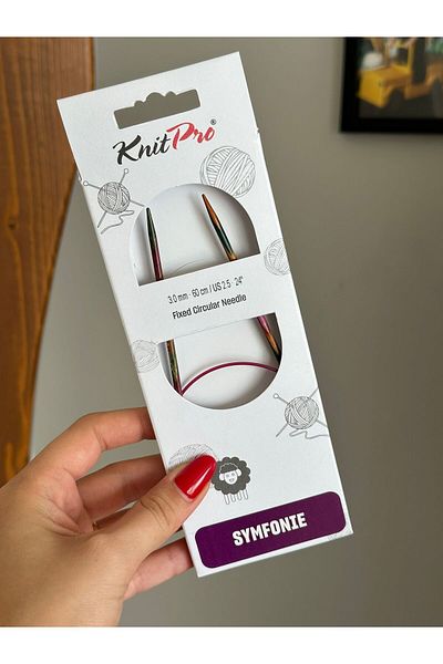 KnitPro Συμφωνία 60 cm - 3,0 mm Σταθερή Μικροσκοπική Καρδούλα