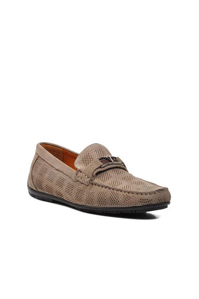 MARCOMEN 152-11087 Men's Loafer - Dark Beige, Genuine Leather